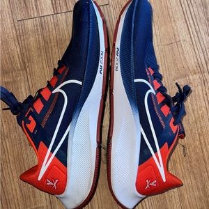 Nike Pegasus UVA Blue and Orange Athletic Shoes